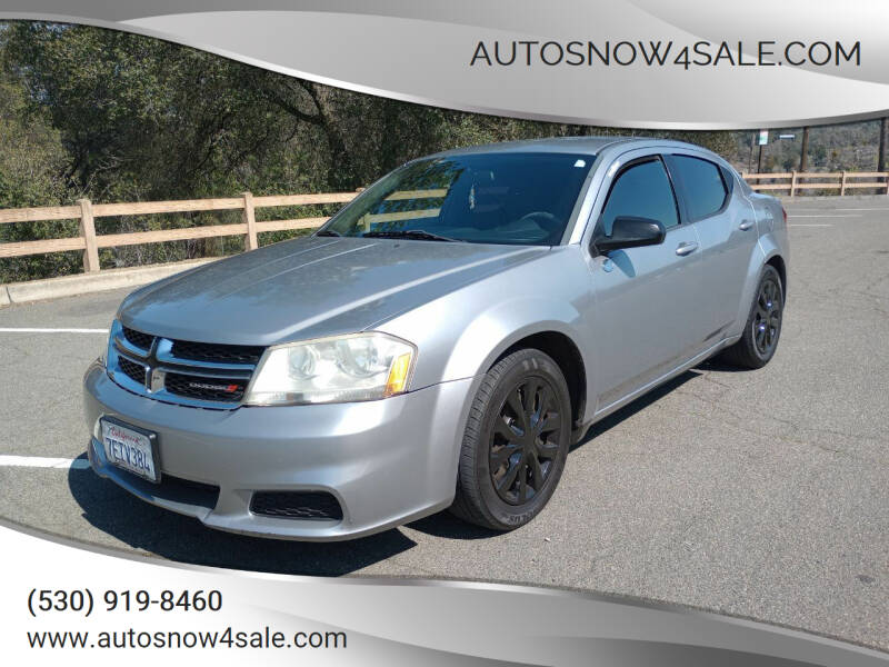2014 Dodge Avenger for sale at Autosnow4sale.com in El Dorado CA