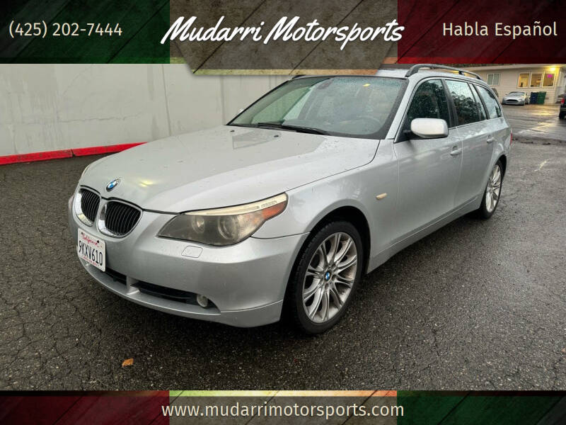 Used 2007 BMW 5 Series 530xiT with VIN WBANN73537CN04782 for sale in Kirkland, WA