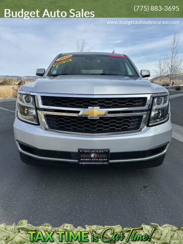 2015 Chevrolet Suburban for sale at Budget Auto Sales in Carson City NV
