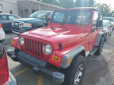 2002 Jeep Wrangler for sale at TIM'S AUTO SOURCING LIMITED in Tallmadge OH