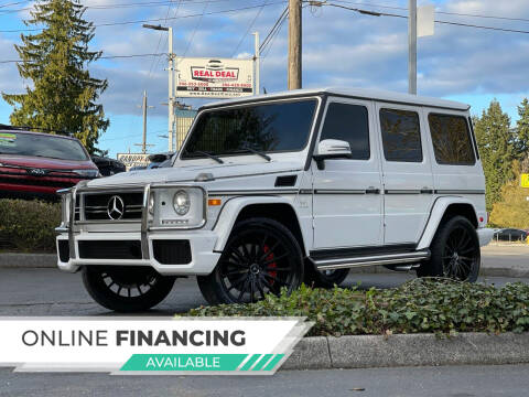 2015 Mercedes-Benz G-Class for sale at Real Deal Cars in Everett WA