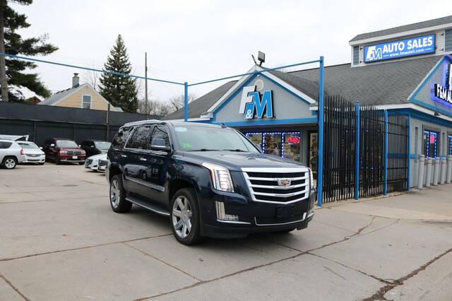 2017 Cadillac Escalade for sale at F & M AUTO SALES in Detroit MI