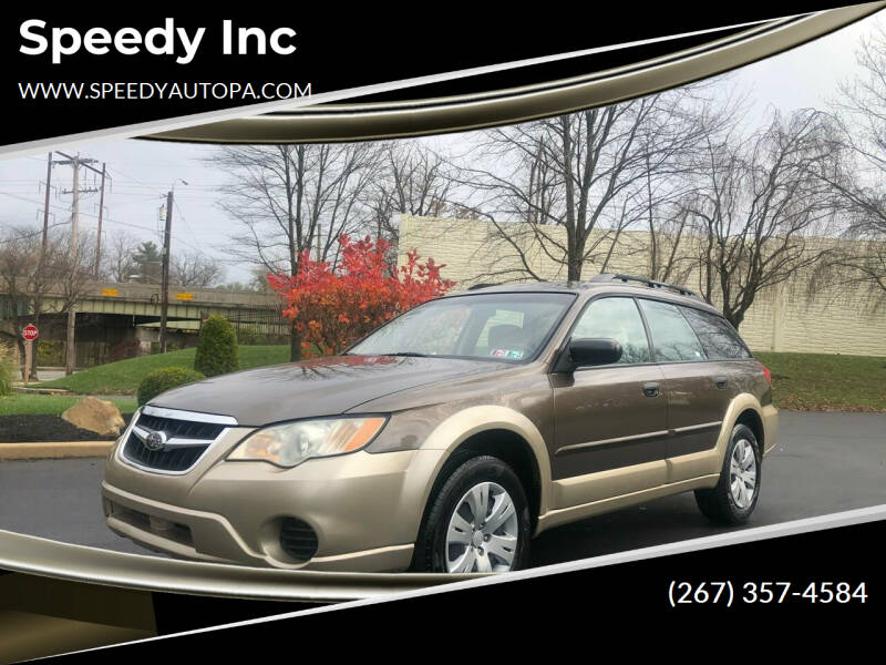 2008 Subaru Outback for sale at WhetStone Motors in Bensalem PA