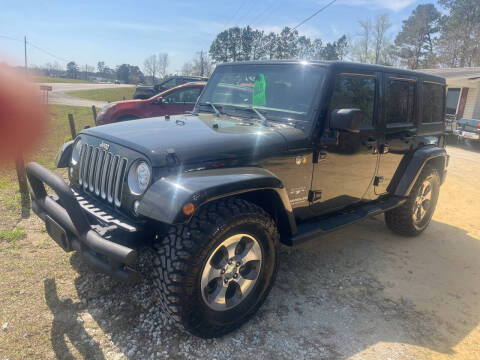 2017 Jeep Wrangler Unlimited for sale at Southtown Auto Sales in Whiteville NC