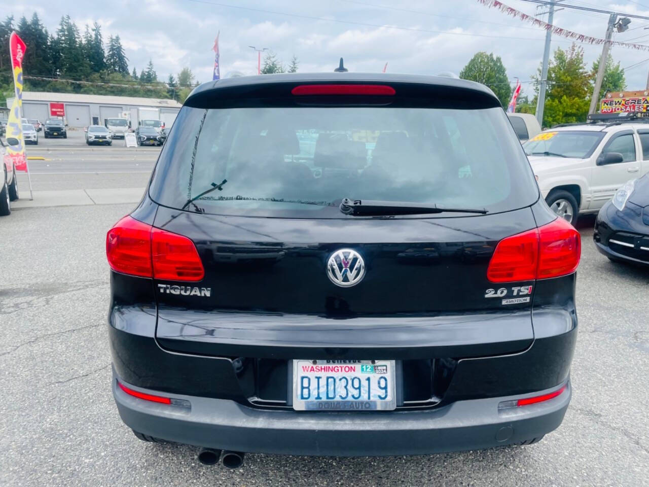 2012 Volkswagen Tiguan for sale at New Creation Auto Sales in Everett, WA