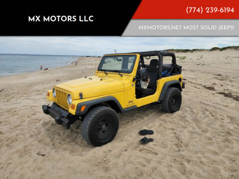 2006 Jeep Wrangler for sale at MX Motors LLC in Ashland MA