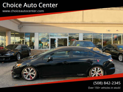 2012 Honda Civic for sale at Choice Auto Center in Shrewsbury MA