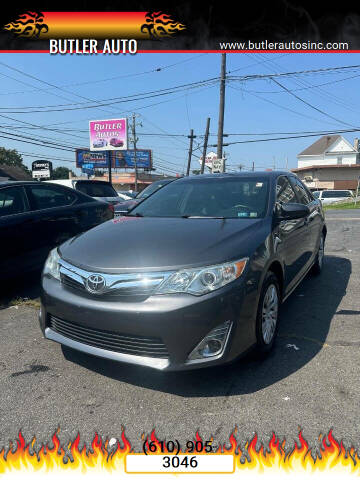 2012 Toyota Camry for sale at Butler Auto in Easton PA