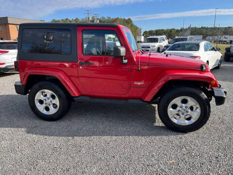 2013 Jeep Wrangler Sahara