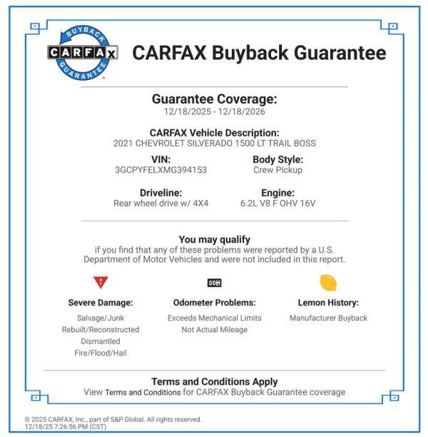 2021 Chevrolet Silverado 1500