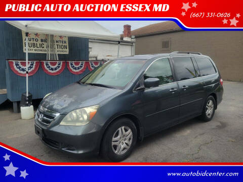 2006 Honda Odyssey for sale at PUBLIC AUTO AUCTION ESSEX MD in Essex MD