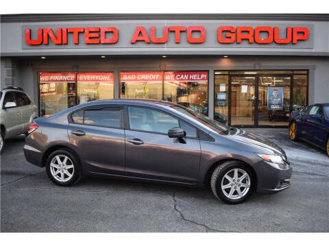 2014 Honda Civic for sale at United Auto Group in Putnam CT