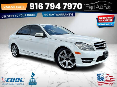 2014 Mercedes-Benz C-Class for sale at Elegant Auto Sales in Rancho Cordova CA