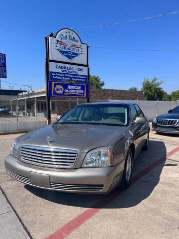 2002 Cadillac DeVille for sale at East Dallas Automotive in Dallas TX