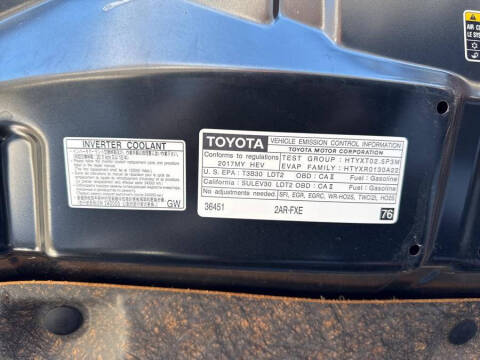 2017 Toyota RAV4 Hybrid XLE