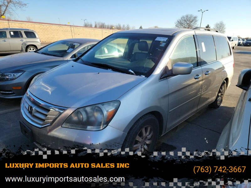 2008 Honda Odyssey for sale at LUXURY IMPORTS AUTO SALES INC in North Branch MN