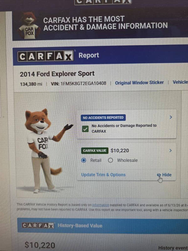2014 Ford Explorer Sport