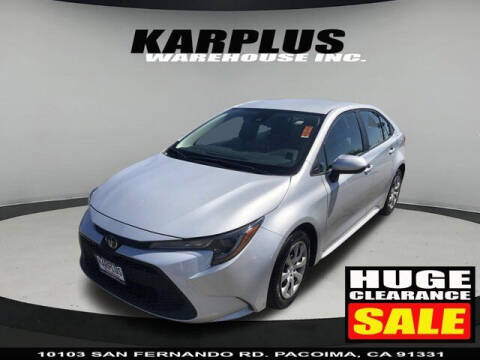 2020 Toyota Corolla for sale at Karplus Warehouse in Pacoima CA