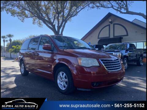 2008 Chrysler Town and Country for sale at SUPRA AUTO SALES in Riviera Beach FL