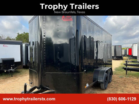 2023 Cargo Craft 7X16 RAMP for sale at Trophy Trailers in New Braunfels TX