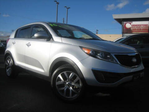 2016 Kia Sportage for sale at Cornerstone Auto Sales in Tucson AZ