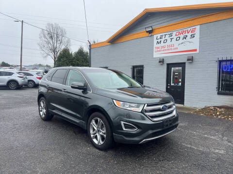 2015 Ford Edge for sale at Let's Drive Motors in Charlotte NC