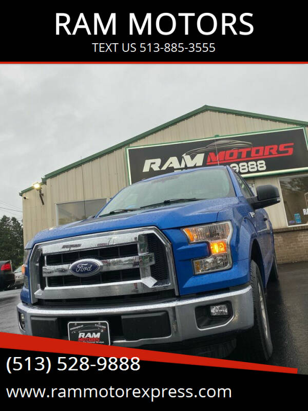 2015 Ford F-150 for sale at RAM MOTORS in Cincinnati OH