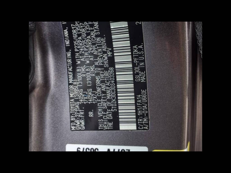 2013 Toyota Sienna L 7-Passenger