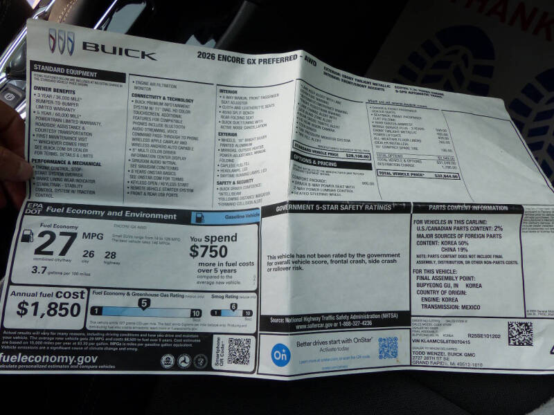 2026 Buick Encore GX Preferred