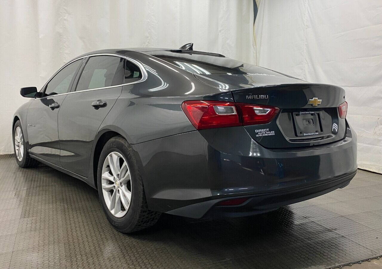 2018 Chevrolet Malibu LT 4dr Sedan - Gray exterior view 6