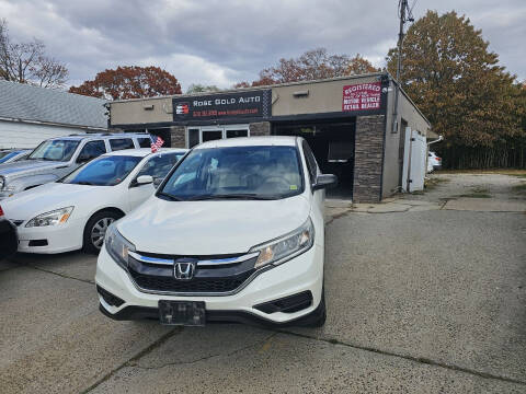 2015 Honda CR-V for sale at Rose Gold Auto LLC in Islip Terrace NY