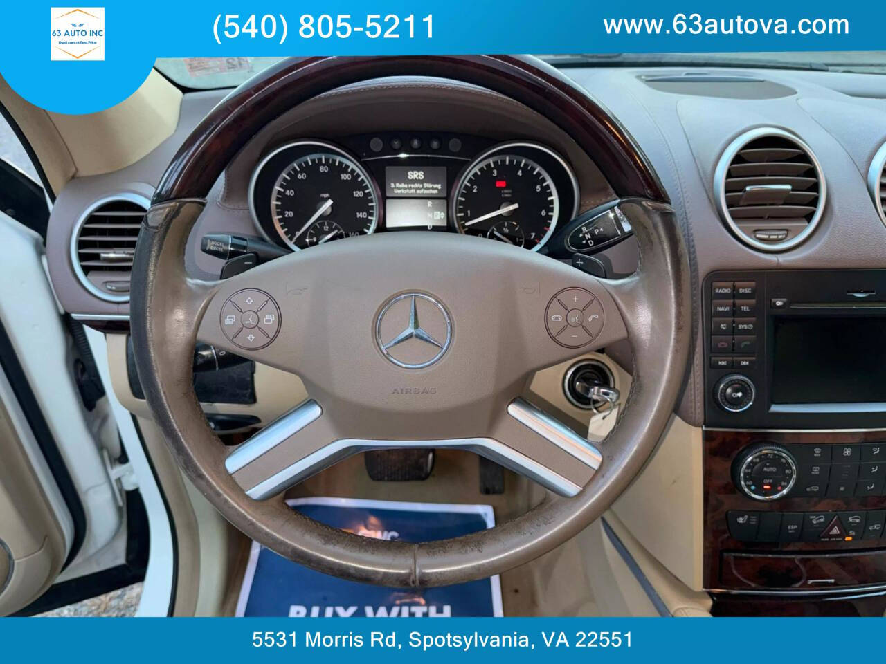 2010 Mercedes-Benz GL-Class for sale at 63 Auto Inc in Spotsylvania, VA