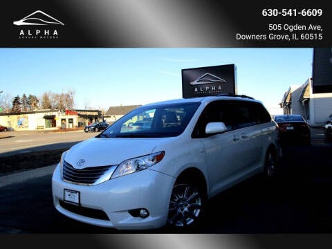 2016 Toyota Sienna for sale at Alpha Luxury Motors in Downers Grove IL
