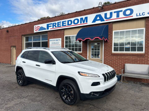 2017 Jeep Cherokee for sale at FREEDOM AUTO LLC in Wilkesboro NC