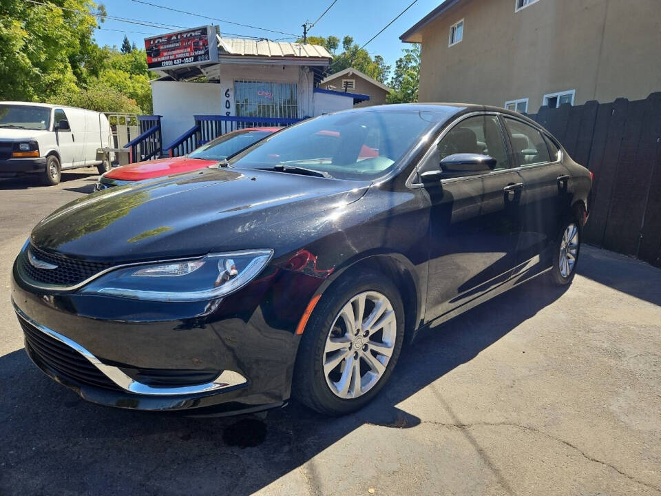 2015 Chrysler 200 for sale at LOS ALTOS AUTOMOTRIZ LLC in Modesto, CA