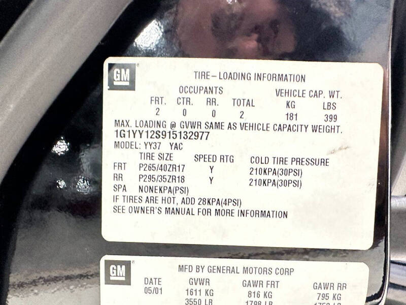 2001 Chevrolet Corvette Z06