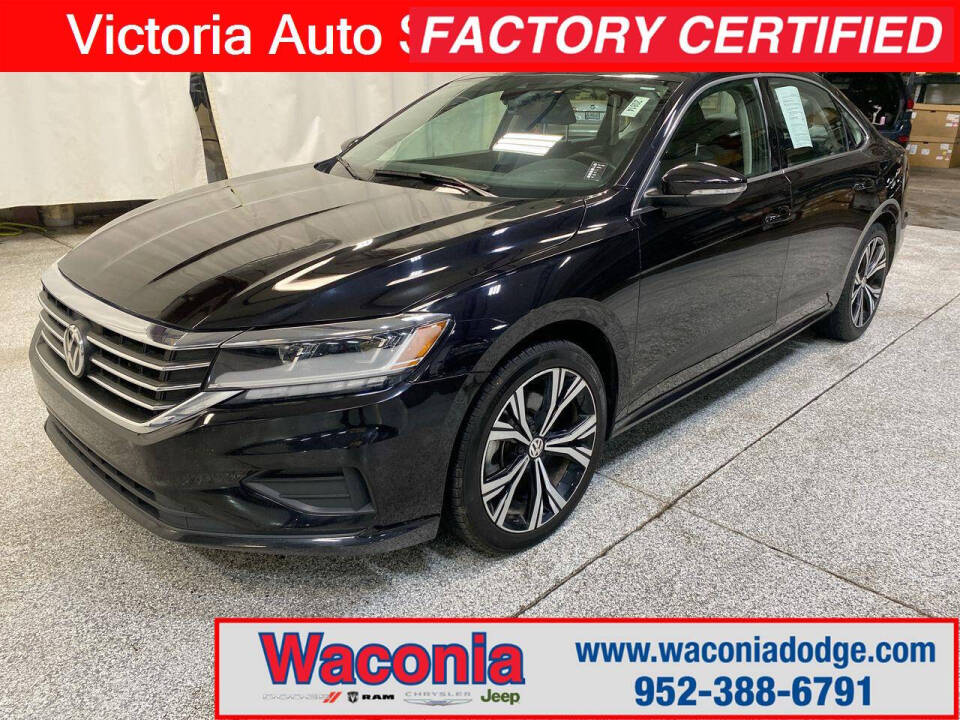 2021 Volkswagen Passat for sale at Victoria Auto Sales in Victoria, MN