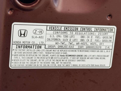 2016 Honda CR-V EX