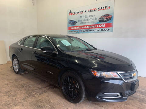 2019 Chevrolet Impala for sale at Antonio's Auto Sales - Antonio`s 3001 in Pasadena TX