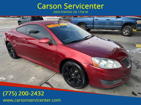 2009 Pontiac G6 for sale at Carson Servicenter in Carson City NV