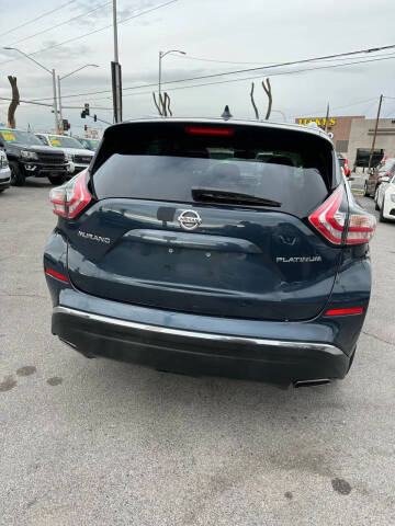 2018 Nissan Murano Platinum