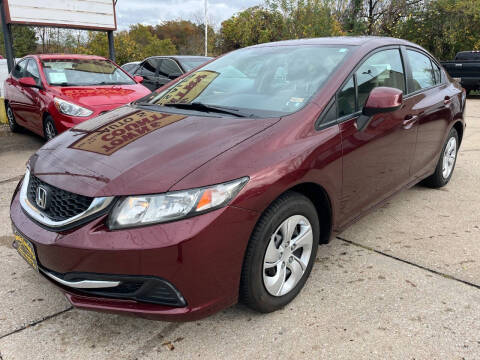 2013 Honda Civic for sale at Town and Country Auto Sales in Jefferson City MO