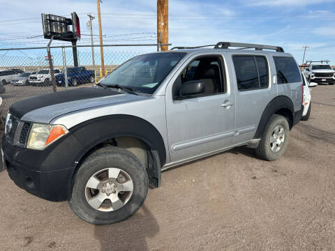 2005 Nissan Pathfinder for sale at PYRAMID MOTORS - Pueblo Lot in Pueblo CO