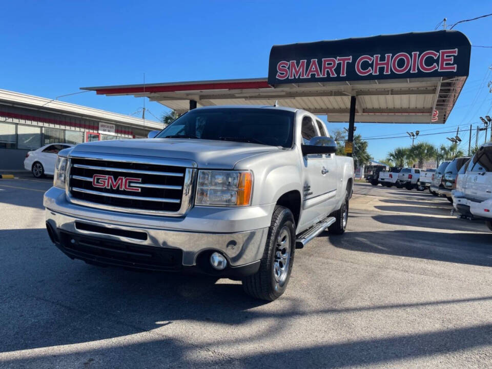 2012 GMC Sierra 1500 for sale at SMART CHOICE AUTO in Pasadena, TX