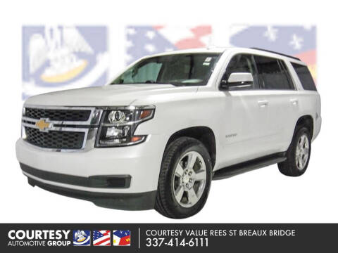 2017 Chevrolet Tahoe for sale at CourtesyValueBB.com in Breaux Bridge LA