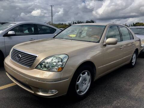 2002 Lexus LS 430 for sale at Team Auto US in Hollywood FL
