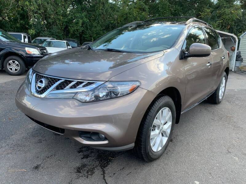 2012 Nissan Murano for sale at JM AUTO SALES LLC in West Columbia SC