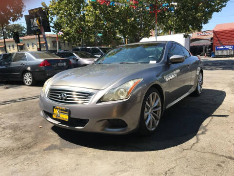 2008 Infiniti G37 for sale at MK Auto Wholesale in San Jose CA