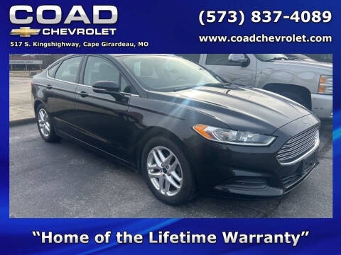 2014 Ford Fusion for sale at Coad Chevrolet Isuzu in Cape Girardeau MO