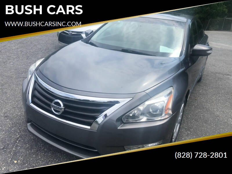 2014 Nissan Altima for sale at BUSH CARS in Lenoir NC